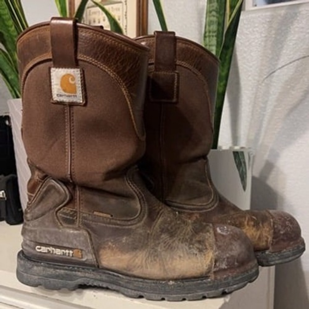 Carhartt Men's Heritage Waterproof 11" Steel Toe Wellington Work Boot